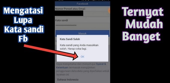 Cara Atasi FB Lupa Sandi dan Nomor Tidak Aktif