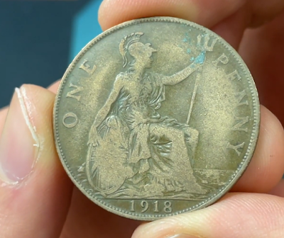 1918 penny value uk