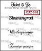 3 clearstempeltjes met tekst. 3 clearstamps with Dutch text.