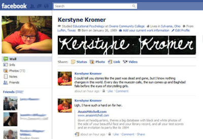 Awesome Use Of The New Facebook Profile Page Seen On www.coolpicturegallery.us