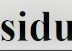 Regression Residual