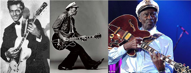 Chuck Berry through the years