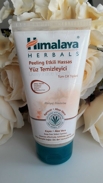 Himalaya Herbals Peeling Etkili Hassas Yüz Temizleyici - Makyaj Günlerim