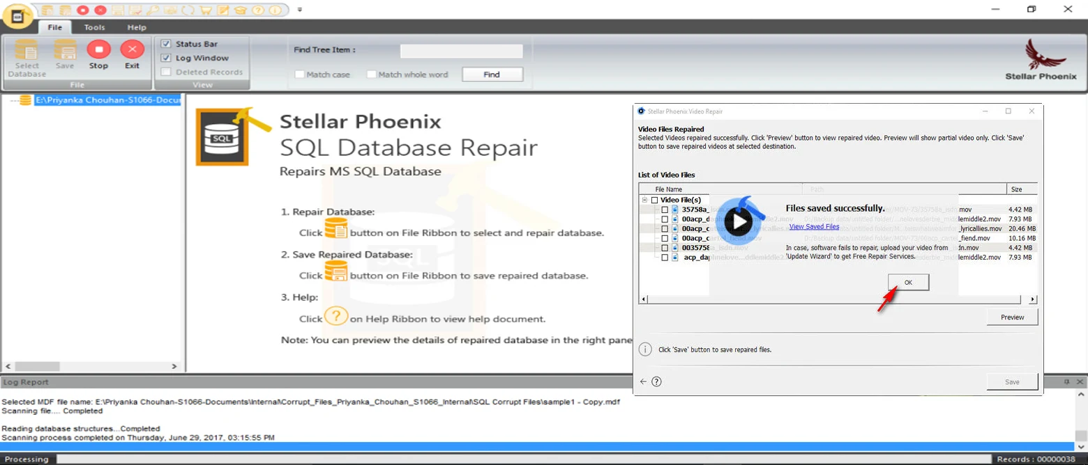 SQL Database Repair Software