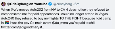 La mala relación entre Cris Cyborg y UFC