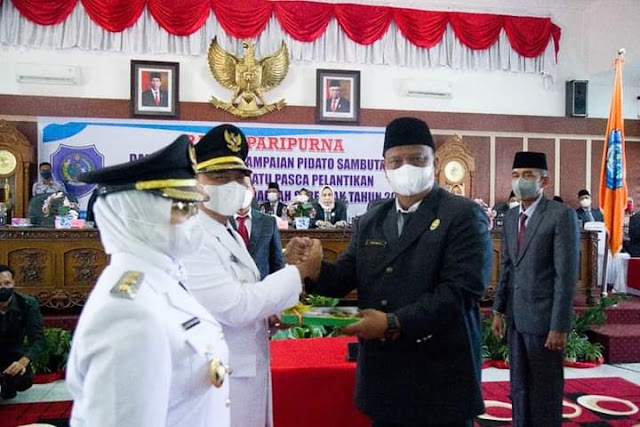 Bupati Labuhanbatu Serah Terima Jabatan dengan Penjabat Sementara
