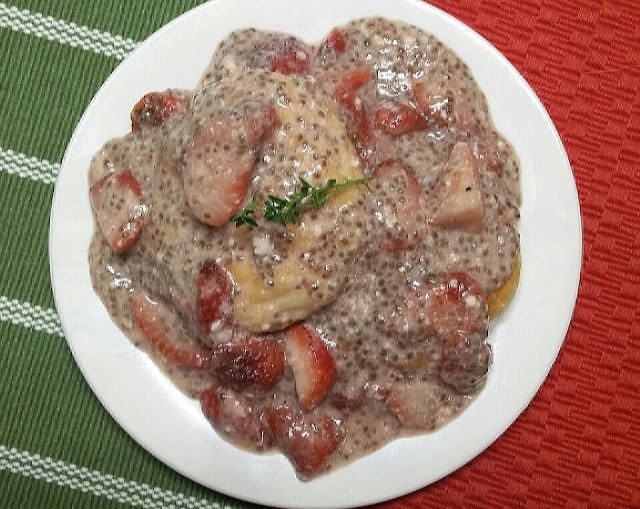 chia pudding shortcake