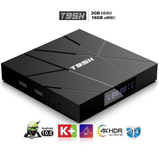 Tv box giá rẻ, box tv Ram 2G bộ nhớ trong 16GB, hỗ trợ video 4K, kết nối wifi không dây bảo hành 12 tháng T95H