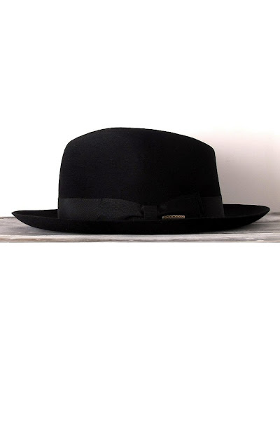 Chapeau noir feutre Stetson