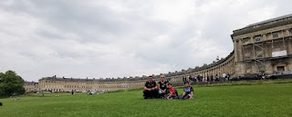 Bath, Royal Crescent.