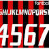 Font AC MILAN 2002-2004