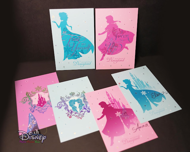 Castle-of-Magical-Dreams, merchandise, Hong Kong Disneyland, princess, post cards