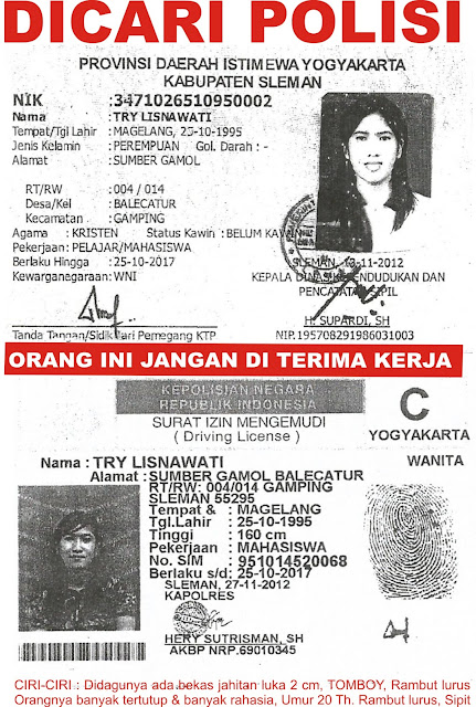  Anak  hilang Penculikan E KTP Ganda ASPAL Istri kabur 