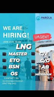 job vacancy at lng tanker