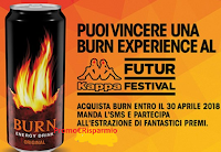 Logo Compra Burn e vinci soggiorni al Kappa FuturFestival e abbonamenti alla rivista DJ Mag!