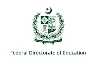 Federal Directorate of Education Latest Jobs in Islamabad March 2024