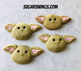 Baby Yoda cookies