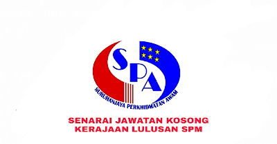 Senarai Jawatan Kosong Kerajaan Kelayakan SPM 2019