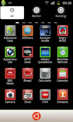 GO Ubuntu Unity theme for Android
