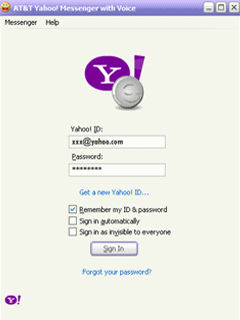 Yahoo! Messenger download Free Animations for mobile