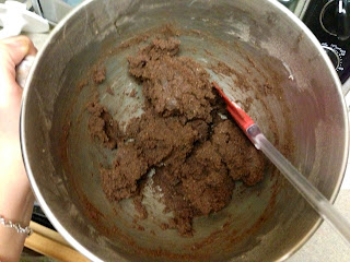 Double Chocolate Cookie Batter