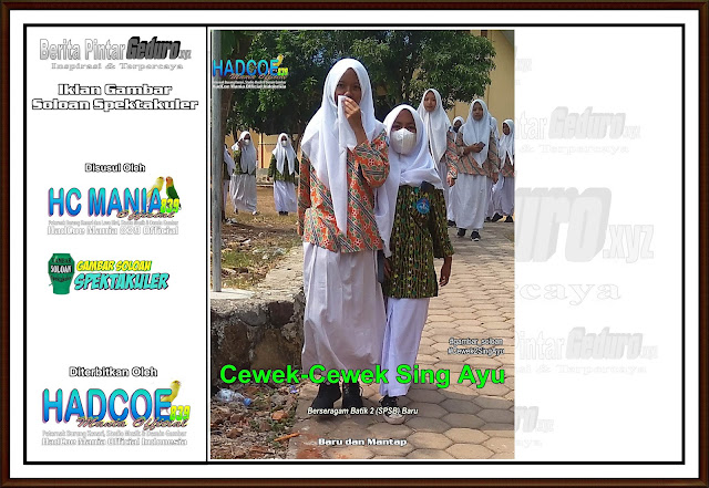 Iklan Gambar Soloan Spektakuler BP839 - Gambar SMA Soloan Spektakuler Cover Batik 2 Baru K2 (SPSB) 29-30A