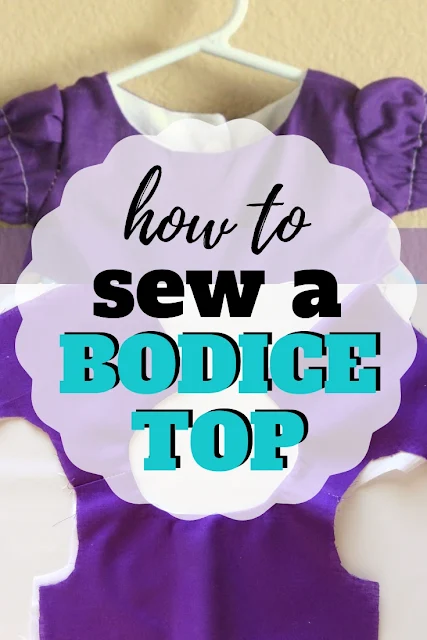 Learn the steps on how to sew a bodice top for a kids dress.