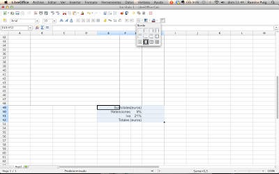 Libreoffice calc