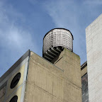 Precariously Perched Tank - Above 50th St. off 8th Ave.