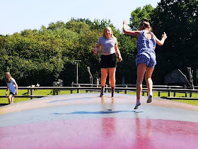 jumping pillows