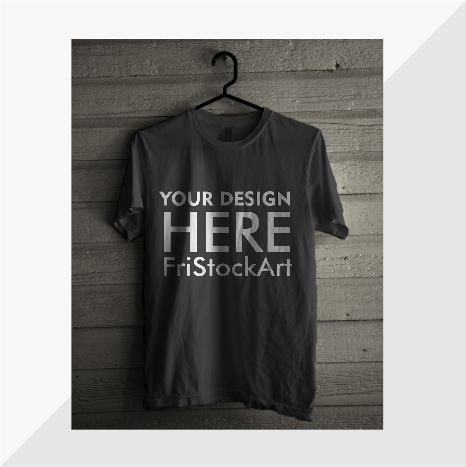 FristockArt | Vector For Free: Mockup kaos format CDR dan ...