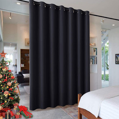 Noise Reduce Barrier for Nursery, Portable Curtain for Sliding Glass Door