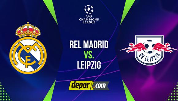 Real Madrid vs. Leipzig EN VIVO por la Champions