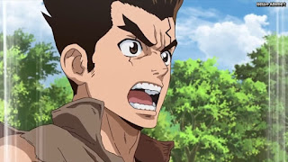 ドクターストーンアニメ 1期3話 大木大樹 Oki Taiju CV.古川慎 Dr. STONE Episode 3