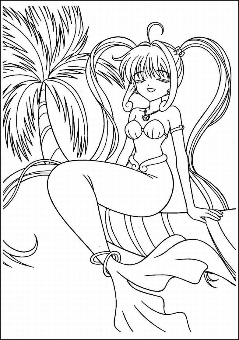 Download Anime Christmas Coloring Pages | Learn To Coloring