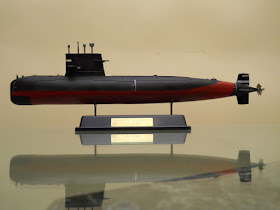 maqueta del submarino chino 039G1 clase Sung