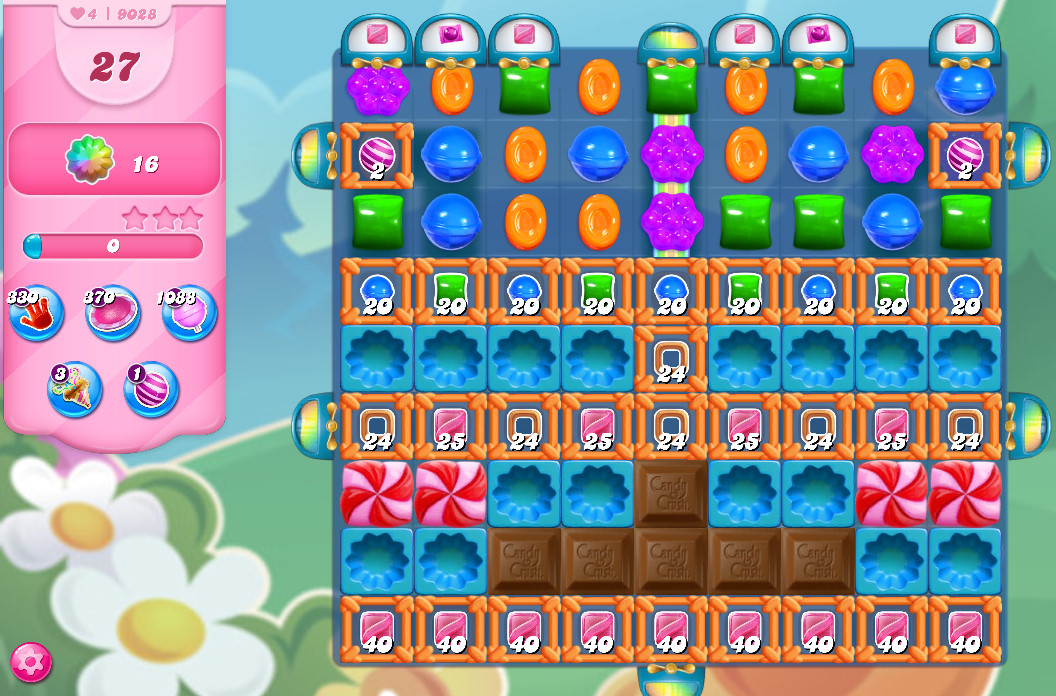 Candy Crush Saga level 9028