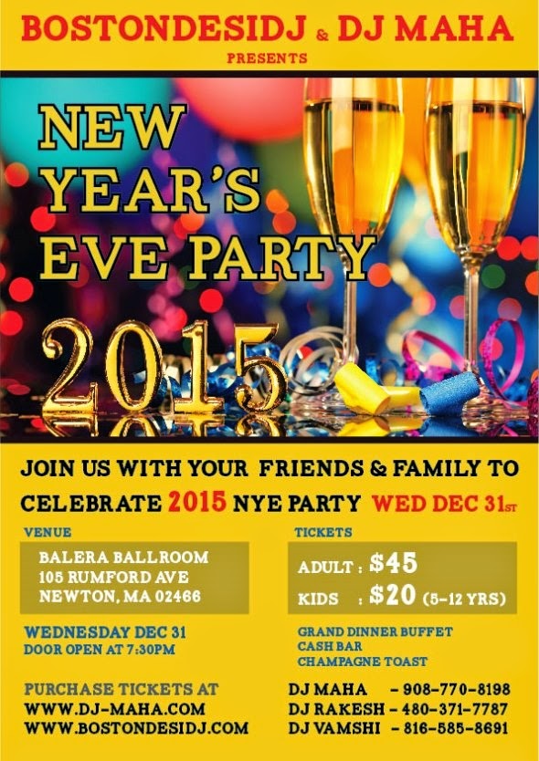  DJ Maha Presents New Year Eve Party 2015