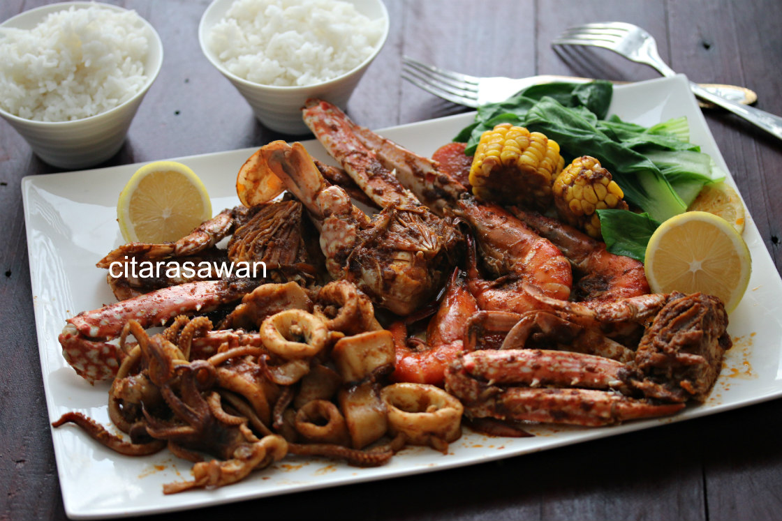 Seafood Platter Ala Shell Out ~ Resepi Terbaik