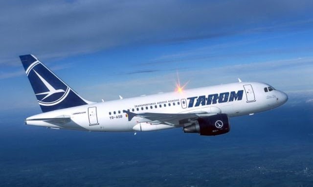 Avion Tarom, aterizare forțată la Roma