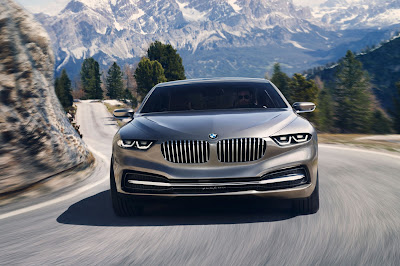 BMW Pininfarina Gran Lusso Coupe Concept front view