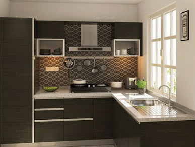 Desain Dapur Minimalis Bentuk L