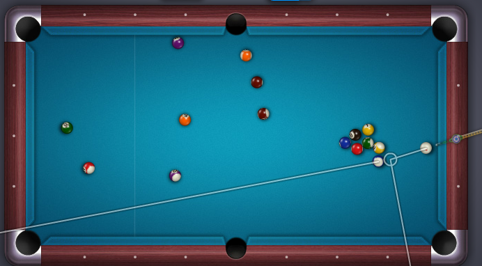 8 Ball Pool Long Line: 8 Ball Poll Long Line