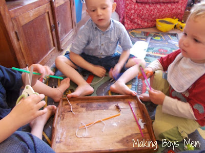 Craft activities to go with the book Up and Down by Oliver Jeffers