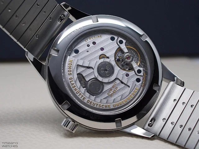 The DUW 601 Calibre of the Nomos Glashütte Club Sport