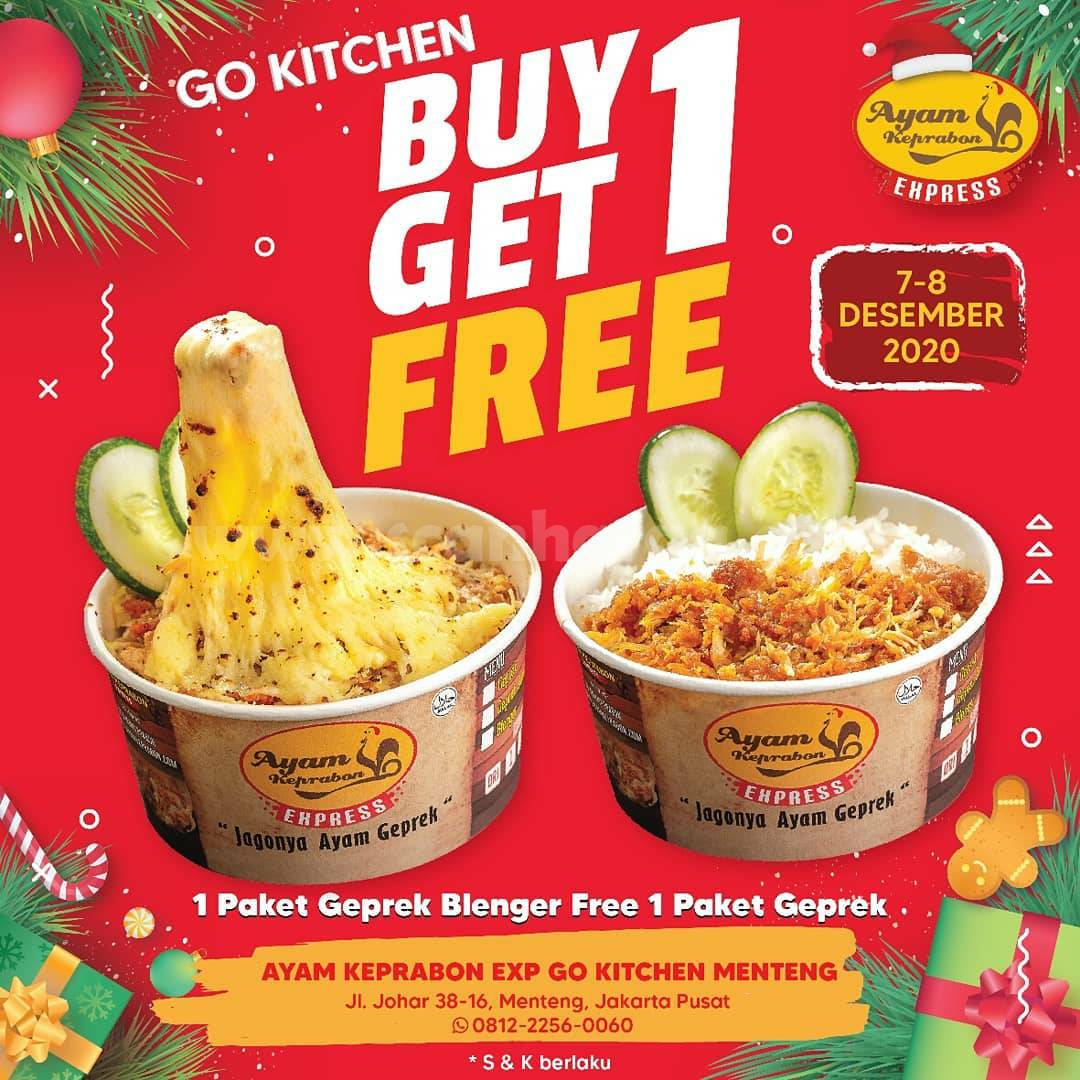 Ayam Keprabon Promo Opening GO KITCHEN MENTENG - Beli 1 Gratis 1 via Gofood