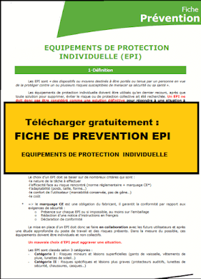 Fiche de Prévention EPI - Téléchargement PDF Gratuit