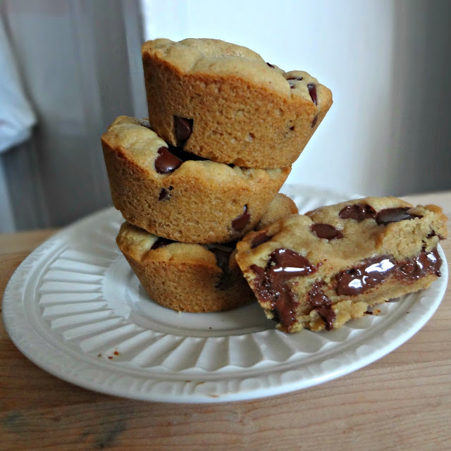 Brown Butter Chocolate Chip Cookie Cups