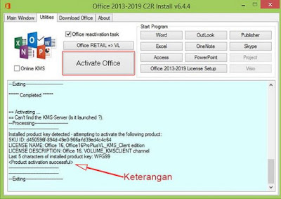 Software aktivasi Office gratis