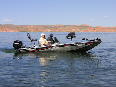 Robert Eves' bass boat